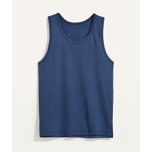 Old Navy Men’s Soft Washed Jersey Tank Top Fourth July Blue & Navy Micro Stripes